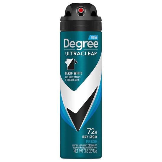 Degree Ultraclear Antiperspirant Deodorant Dry Spray Fresh