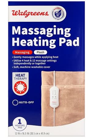 Walgreens Massaging Heating Pad, 12x16.5 in