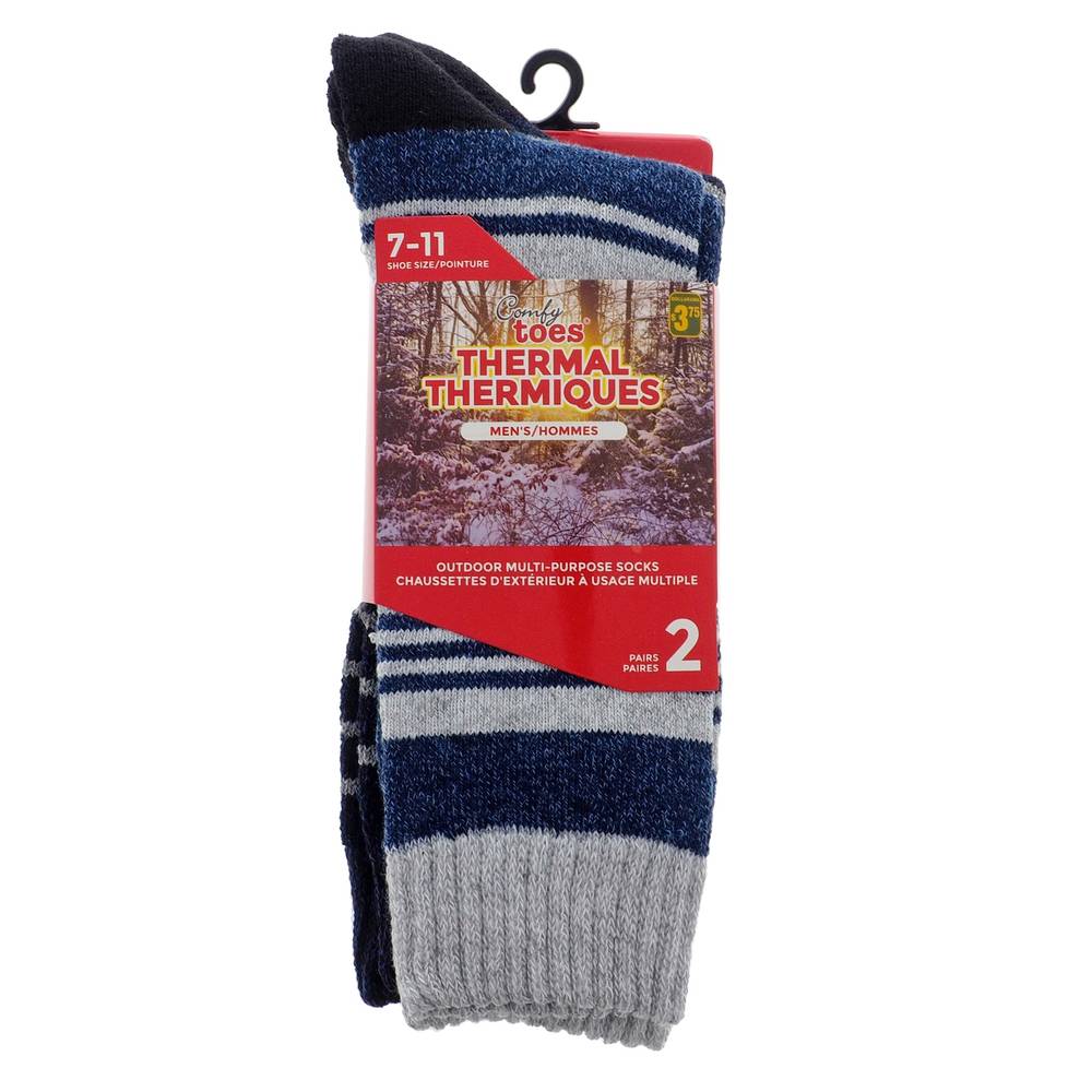 Thermal Outdoor Socks, 2pr