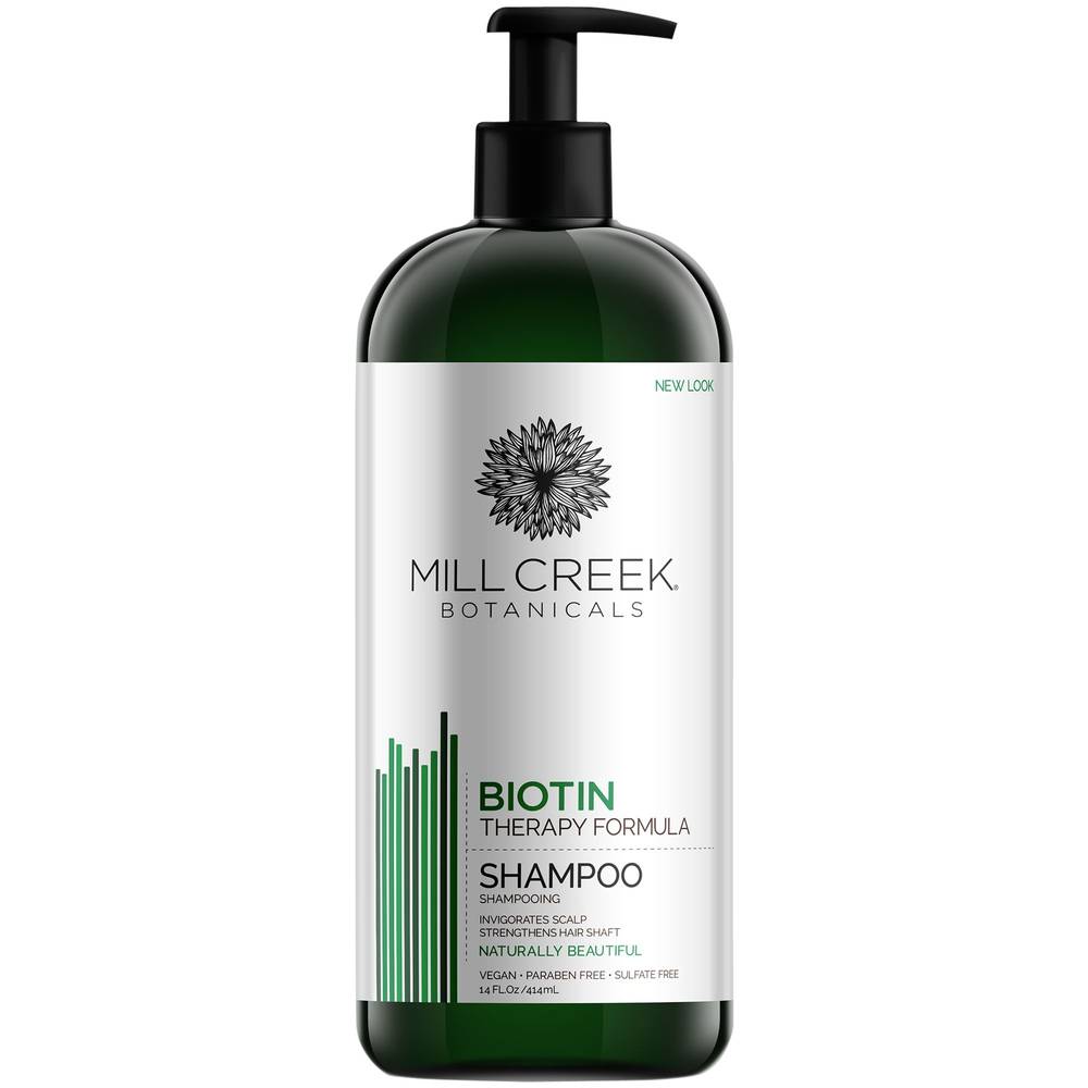 Mill Creek Botanicals Biotin Therapy Formula Shampoo (14 fl oz)