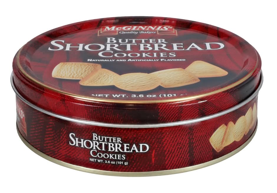 McGinnis Butter-Flavored Shortbread Cookies, 1-ct.
