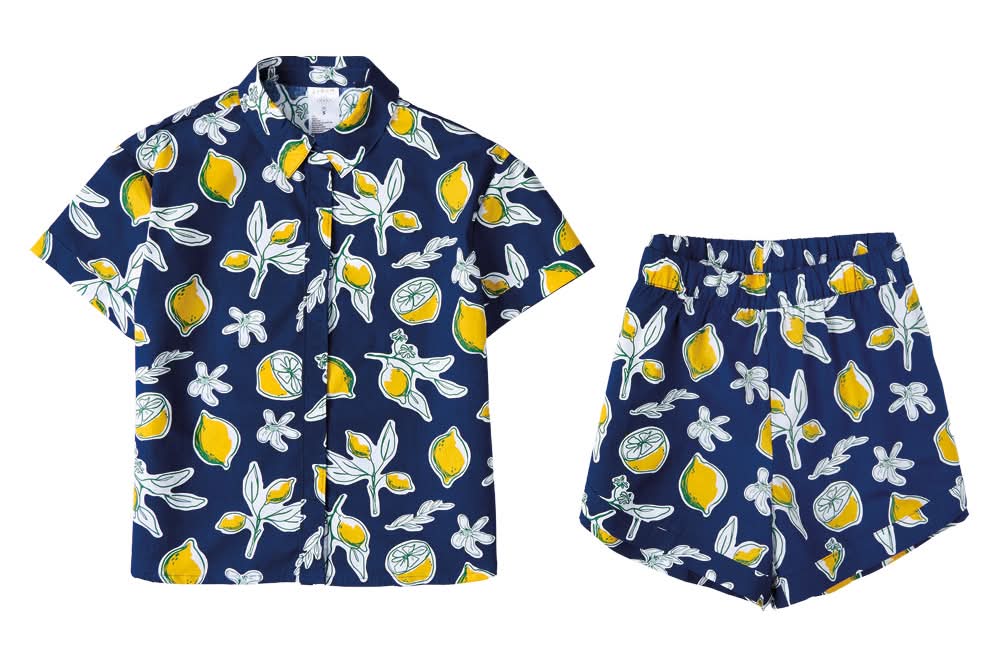 Serra Blue Leisure Set - L