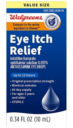 Walgreens Eye Itch Relief Drop (0.34 fl oz)