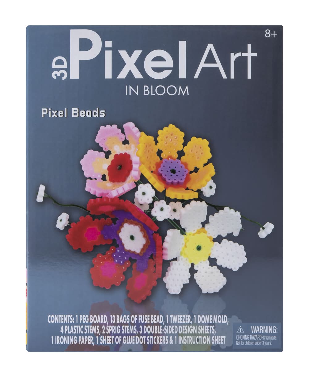 3D Pixel Art In Bloom Set