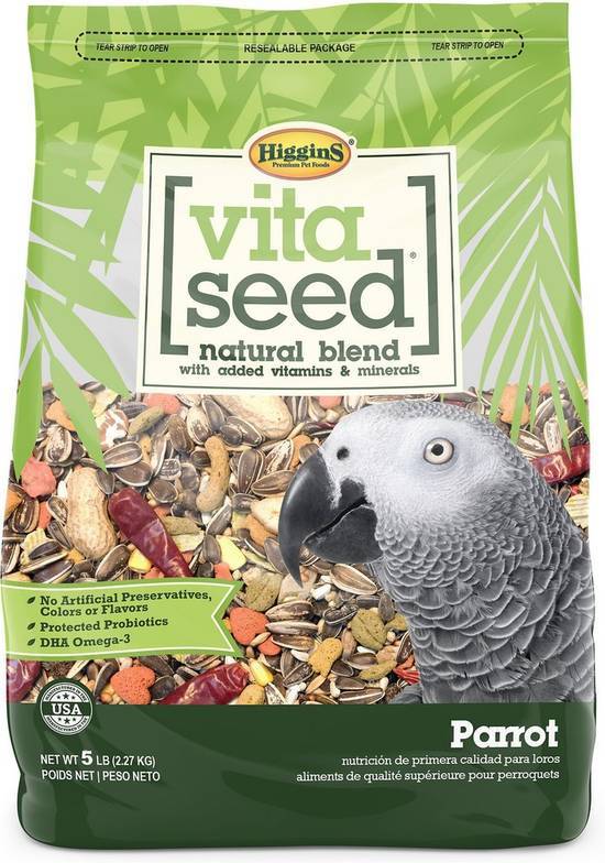 Higgins Vita Seed Natural Parrot (5 lbs)