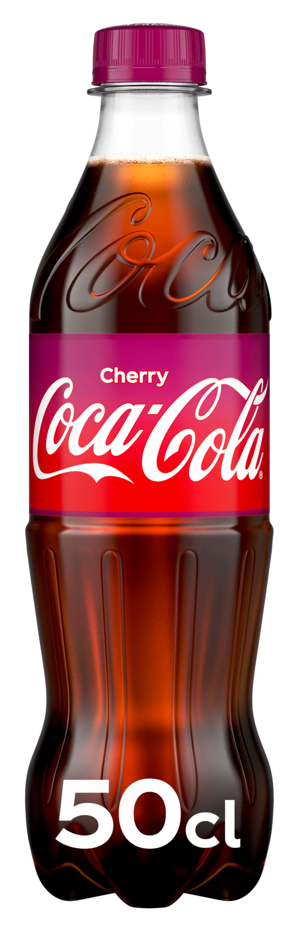 Coca-Cola - Soda à base de cola, cerise (500ml)
