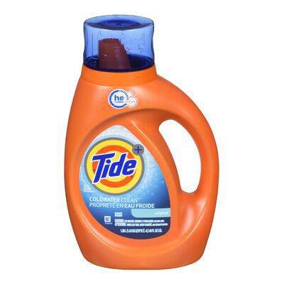 Tide he parfum frais eau froide - laundry detergent liquid fresh scent (1.36 l)