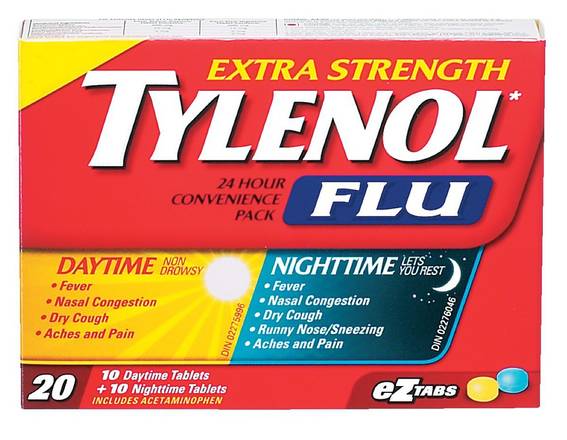 Tylenol Flu Extra Strength Tablets (20 ct)