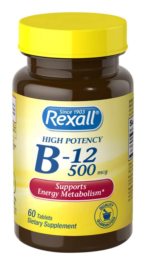 Rexall Vitamin B-12 500 Mg 60 Ct