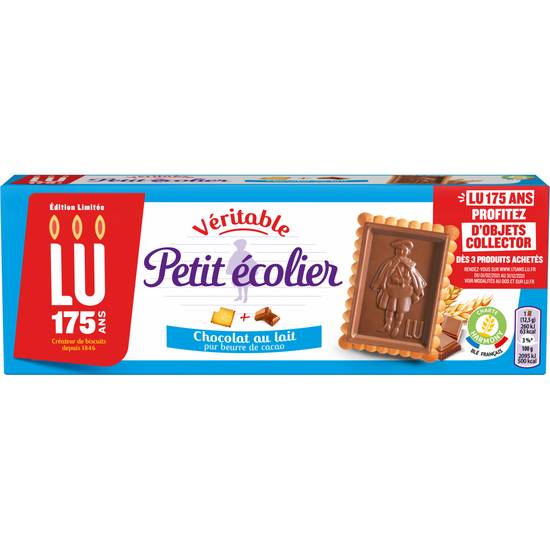 Lu - Biscuits petit beurre nappés au chocolat au lait
