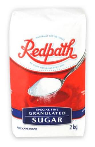 Redpath Fine Granulated White Sugar (2 kg)