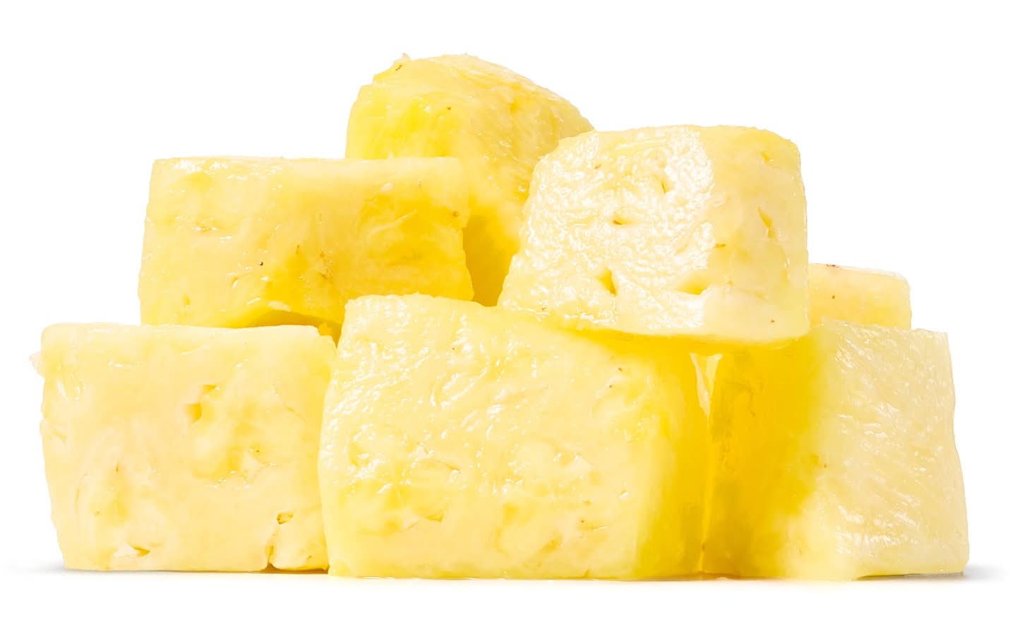 Fresh Cut Pineapple Cubes