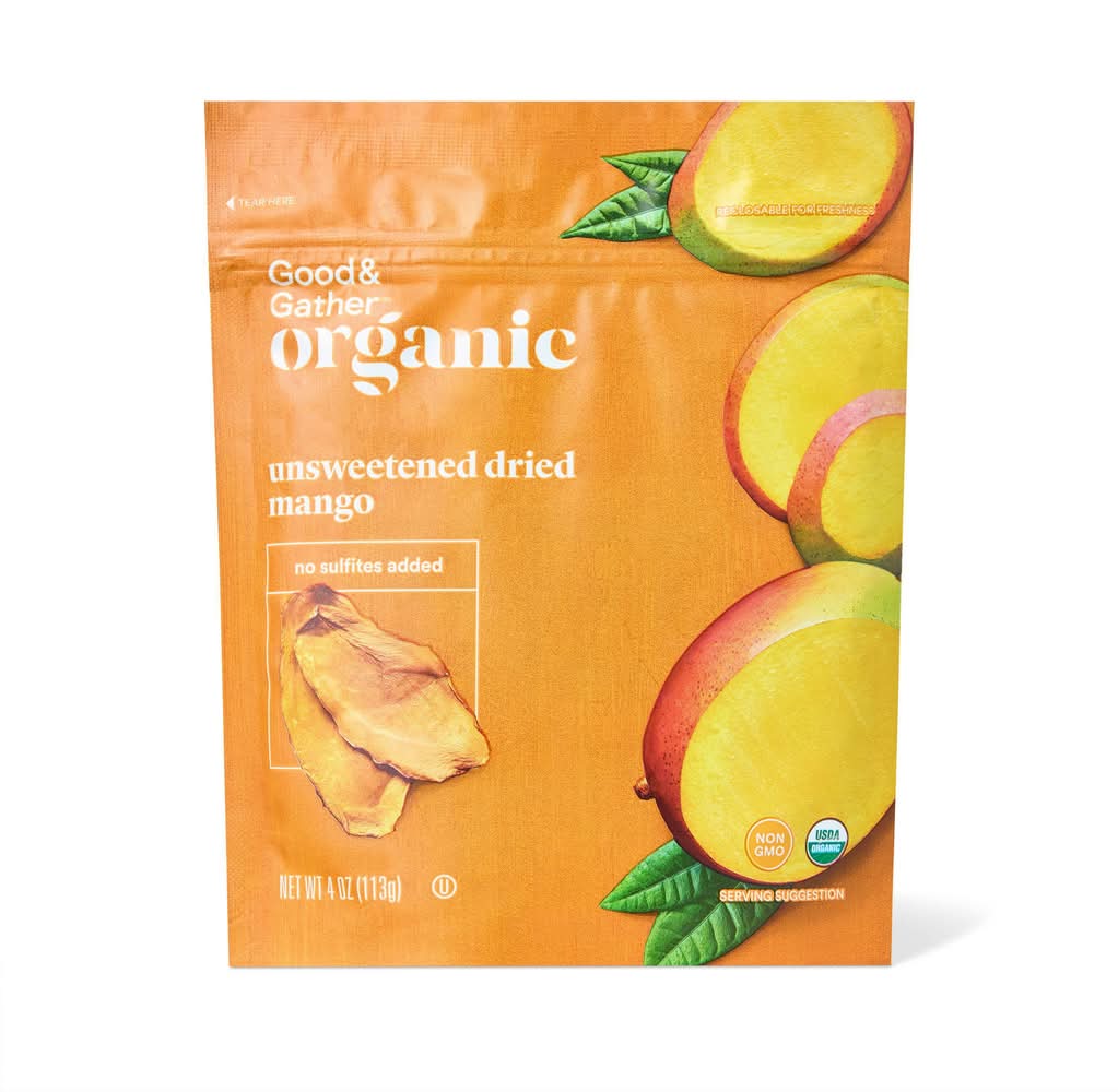 Good & Gather Organic Unsweetened Dried Mango (4 oz)