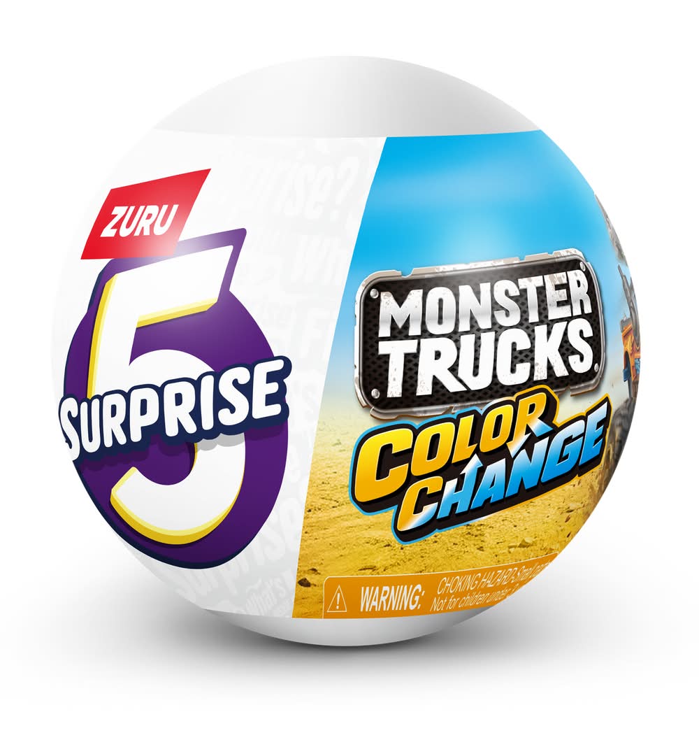 ZURU 5 Surprise Monster Truck S3 Colour Change