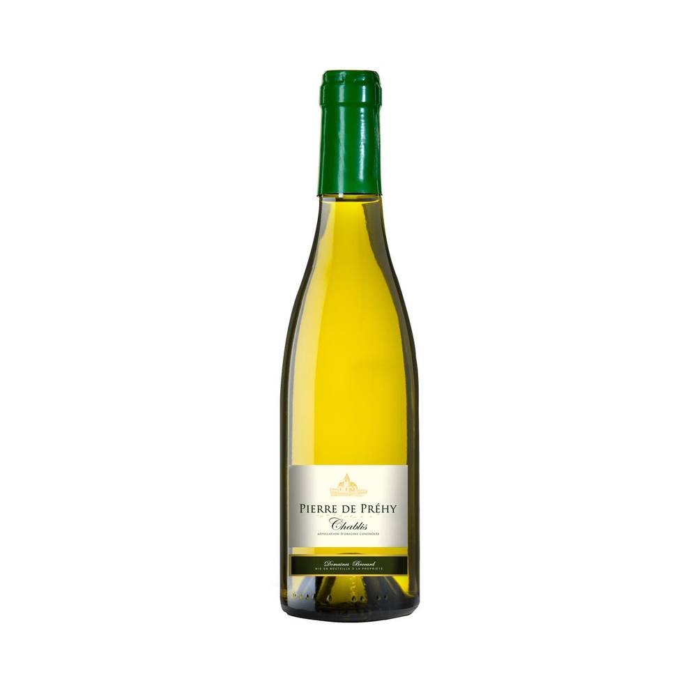 Vin Blanc Bourgogne Chablis PIERRE DE PREHY - la bouteille de 37,5cL