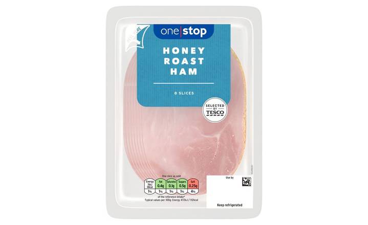One Stop Honey Roast Ham 125g 6 Slices (392520)