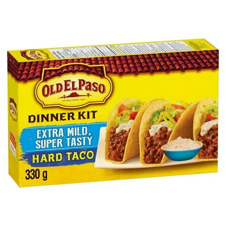 Old El Paso Super Tasty Hard Taco Dinner Kit (330 g)