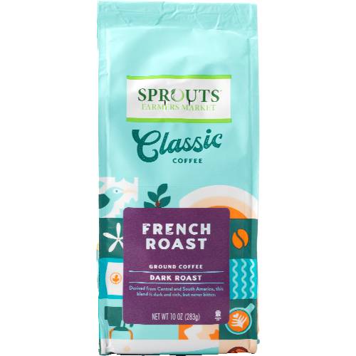 Sprouts French Roast Dark Blend Ground Coffee