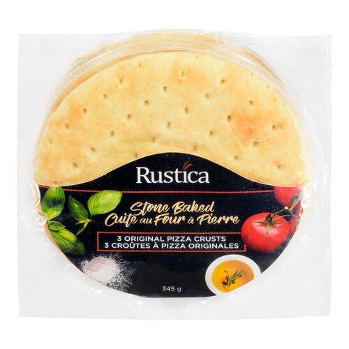 Rustica originale - stone baked original pizza crusts 18 cm (345 g)