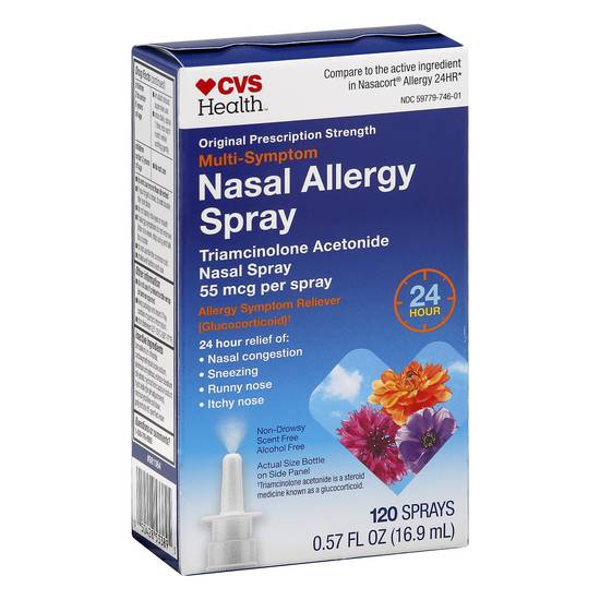 Cvs Health Original Prescription Strength Multi-Symptom Nasal Allergy Spray
