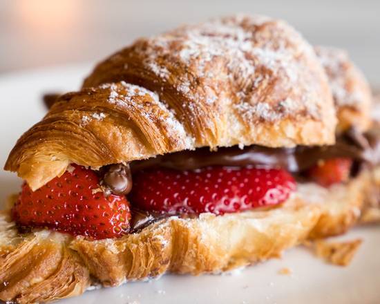 Strawberry Nutella Croissant