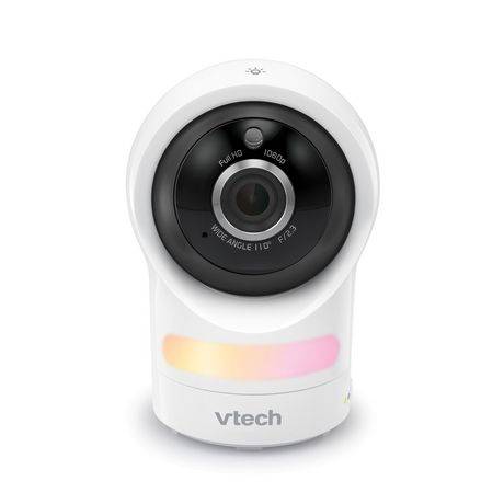 VTech RM9761 1080p WiFi Remote Access Video Baby Monitor with Night Light - White