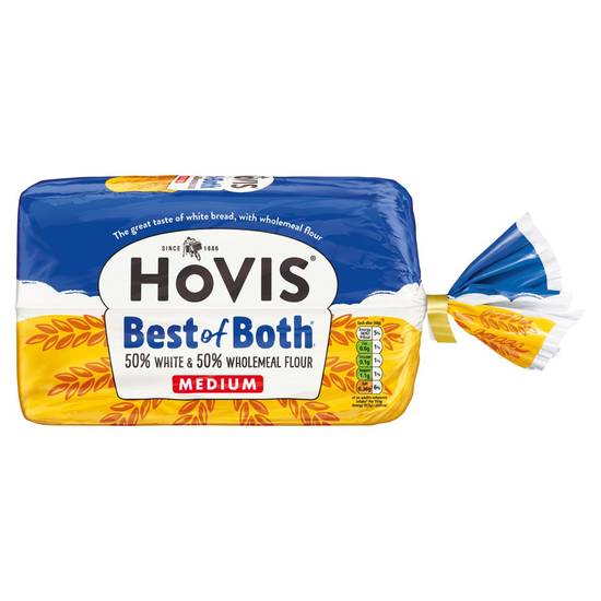 Hovis Best of Both Medium 50% White & 50% Wholemeal Flour 800g