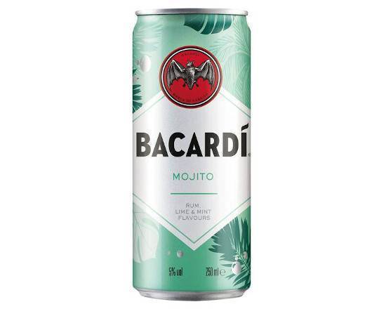 Bacardi Mojito 250ml Can Alc 5.0%