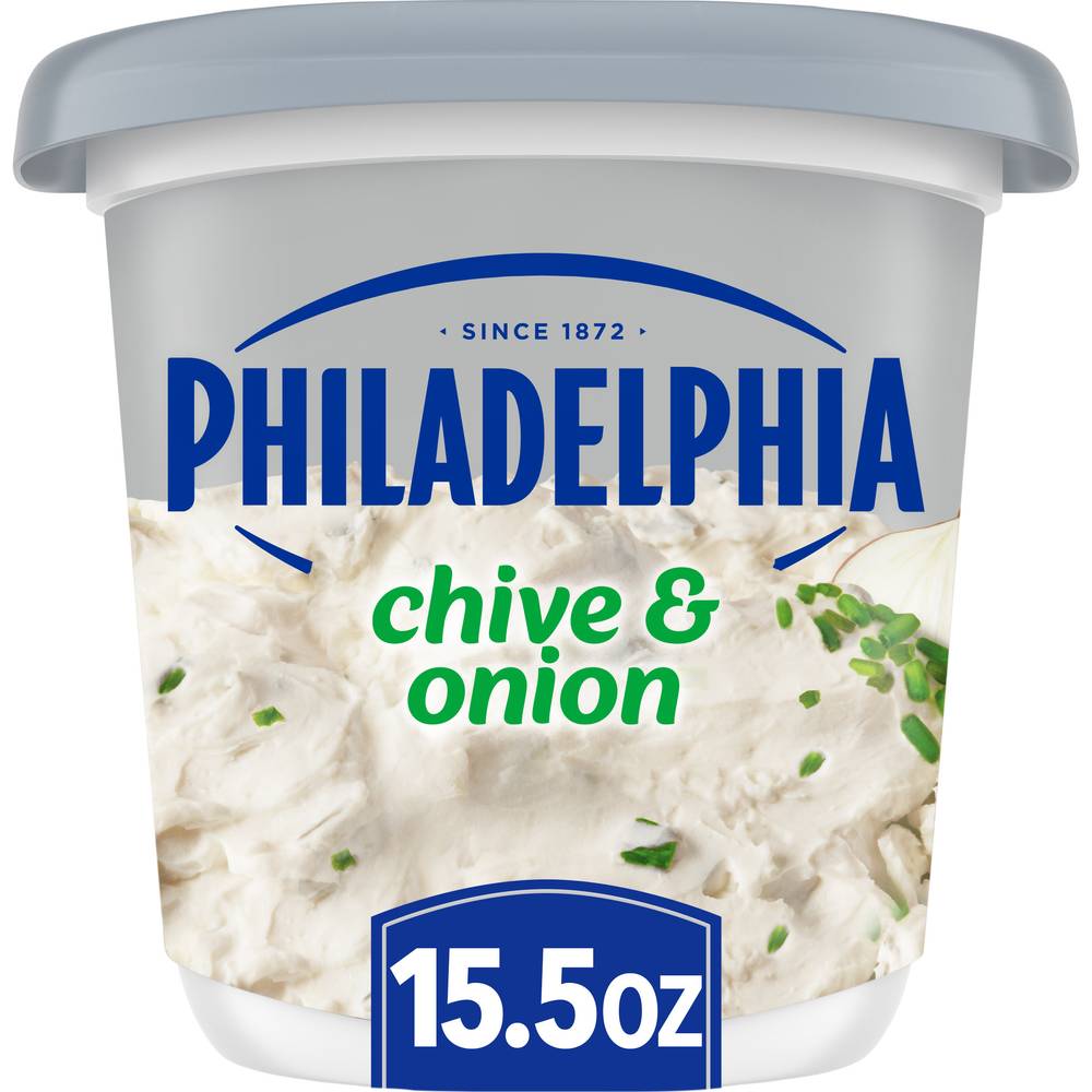 Philadelphia Chive & Onion Cream Cheese Spread (15.5 oz)