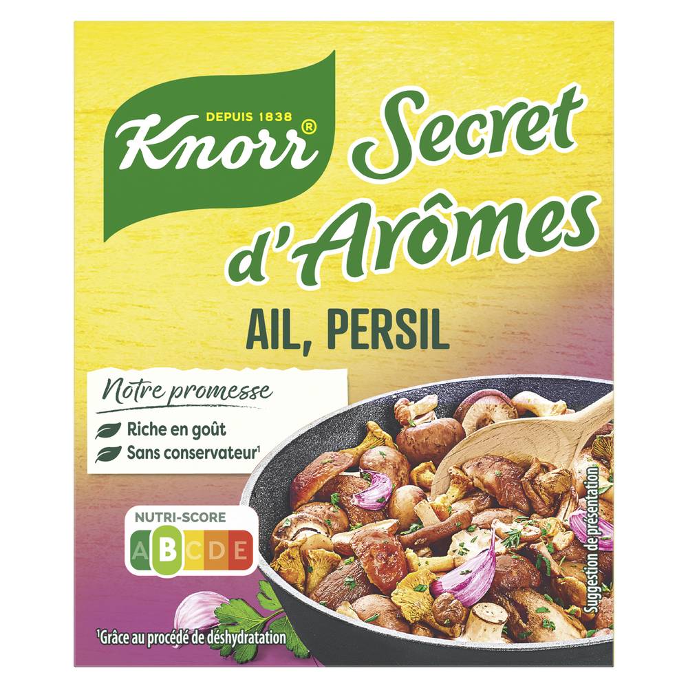 Knorr - Cubes fondants ail persil secret d'arômes