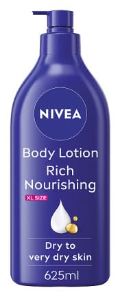 NIVEA XL, Rich Nourishing Body Lotion Dry Skin (625ml)