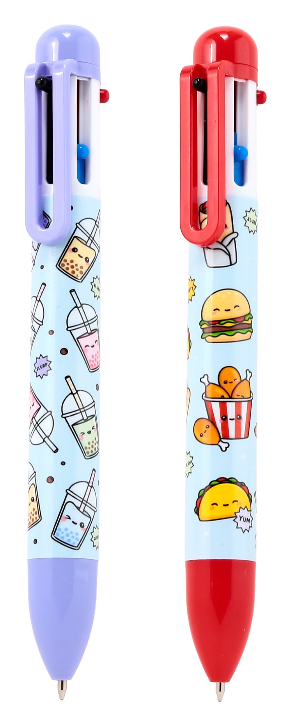 Caneta Foodiemals Multi Cor (6 Cores)