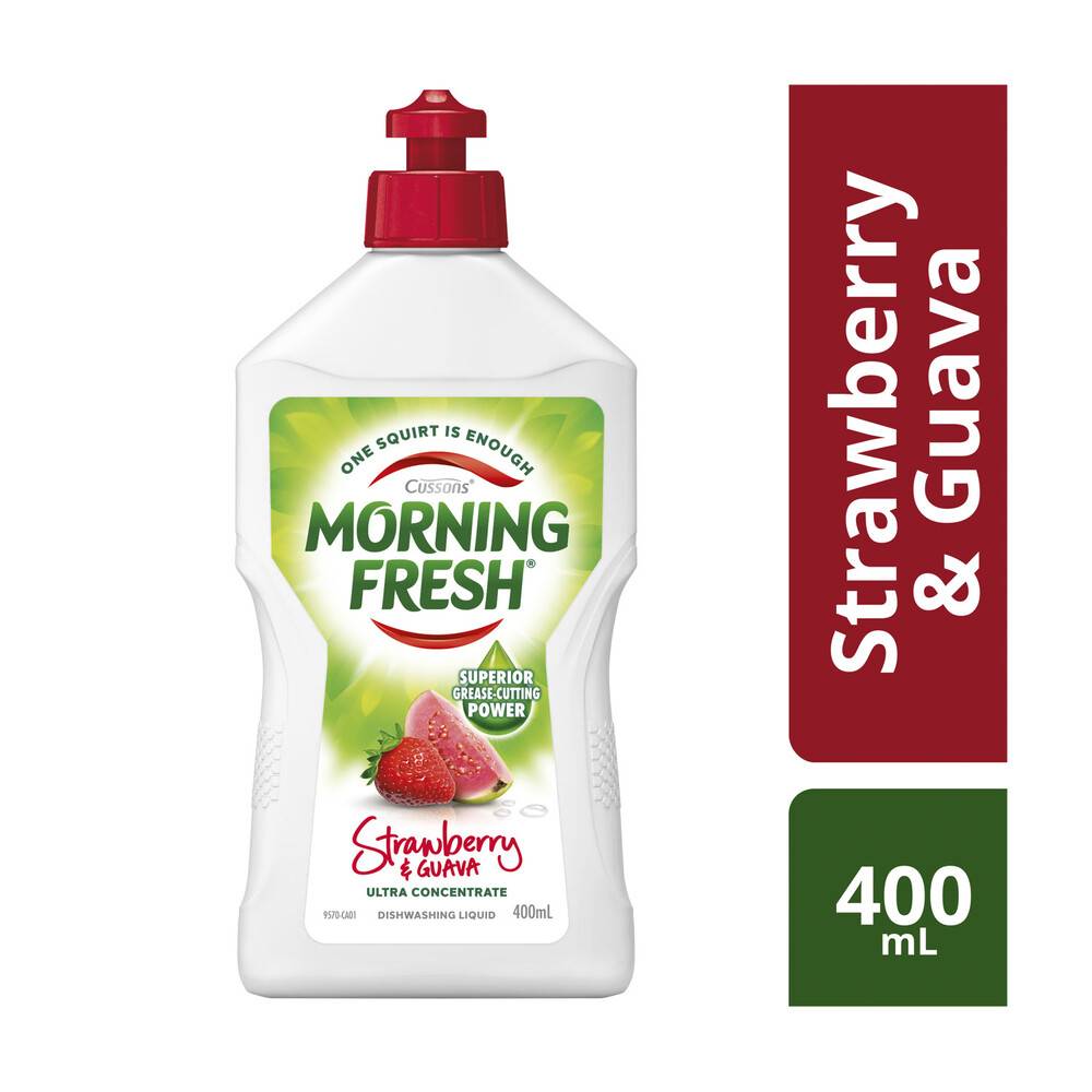 Morning Fresh Strawberry and Guava Dishwashing Liquid 400ml
