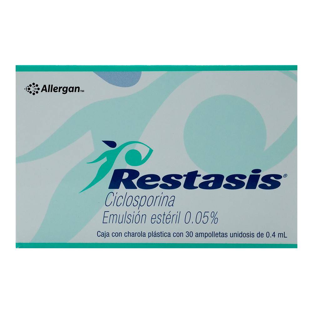 Allergan · Restasis ciclosporina emulsión 0.05% (12 g)