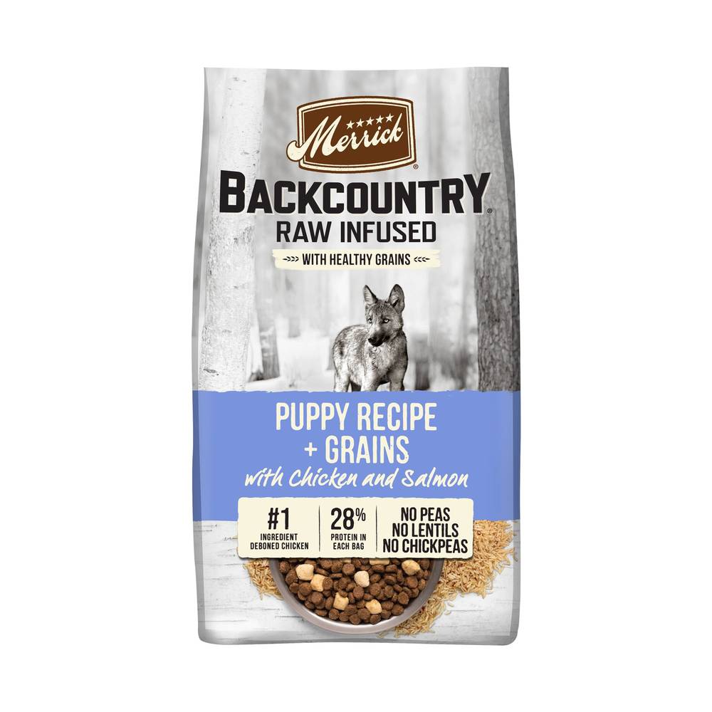 Merrick® Backcountry® Puppy Dry Dog Food - Chicken, Corn Free, No Artificial Colors (Size: 4 Lb)