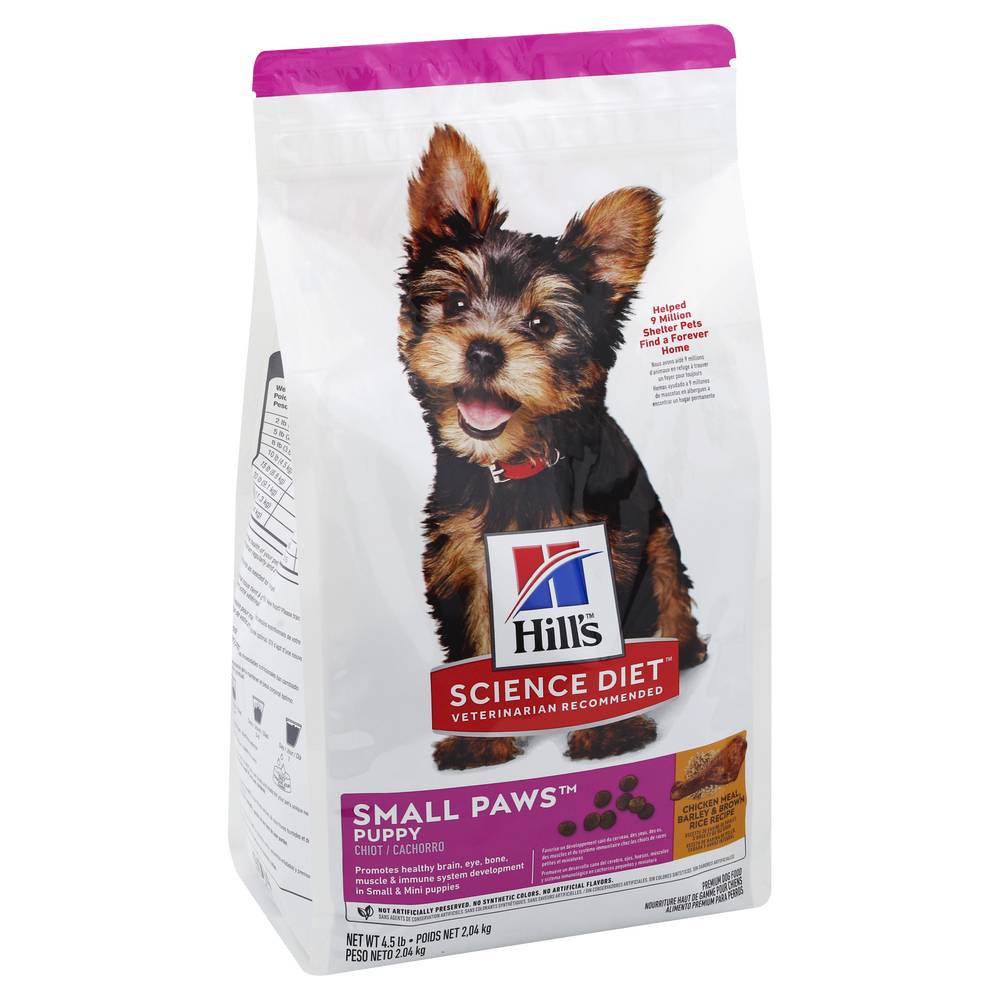 Hill's Science Diet Chicken Meal Barley & Brown Rice Recipe Puppy Dog Food (4.5 lbs)