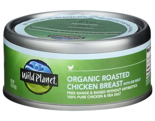 Wild Planet Organic Roasted Chicken Breast