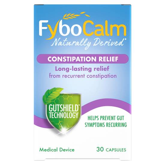 Fybocalm Constipation Relief Capsules (30 ct)