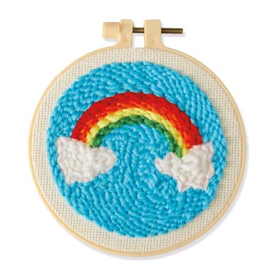 Rainbow Punch Needle Kit By Creatology