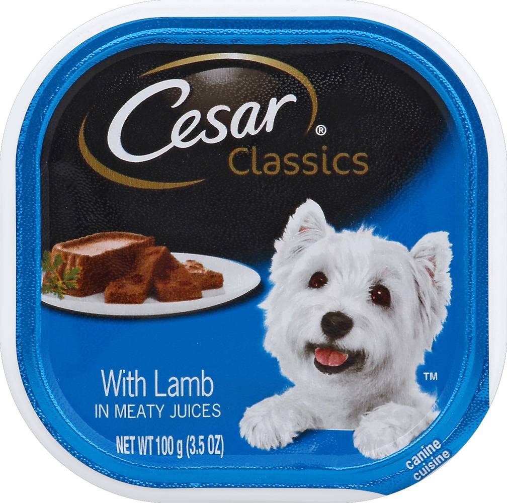 Cesar Lamb Recipe Classic Loaf in Sauce Dog Food (100 g)