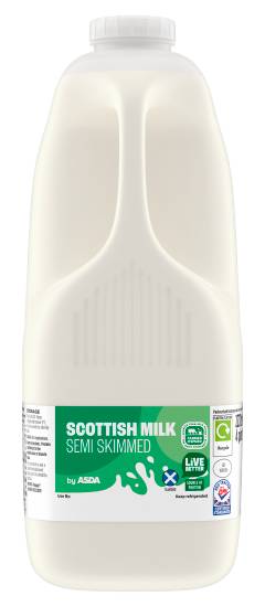 ASDA Semi Skimmed Scottish Milk (2.27L)