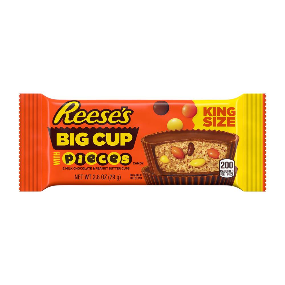 Reese's King Size Milk Chocolate & Peanut Butter Cups (2.8 oz)