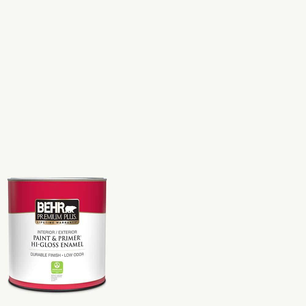 Behr Premium Plus 1 Qt. Deep Base Hi-Gloss Enamel Interior/Exterior Paint And Primer