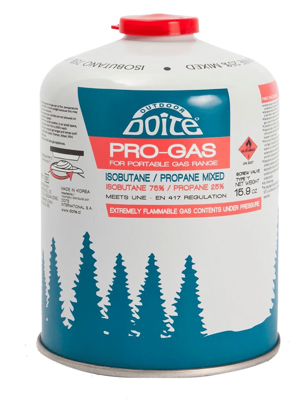 Doite · Pro gas (450 g)