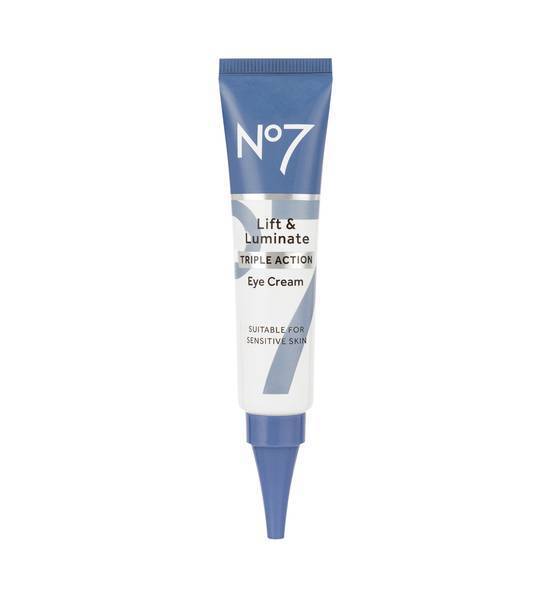 No7 Lift & Luminate TRIPLE ACTION Eye Cream 15ml