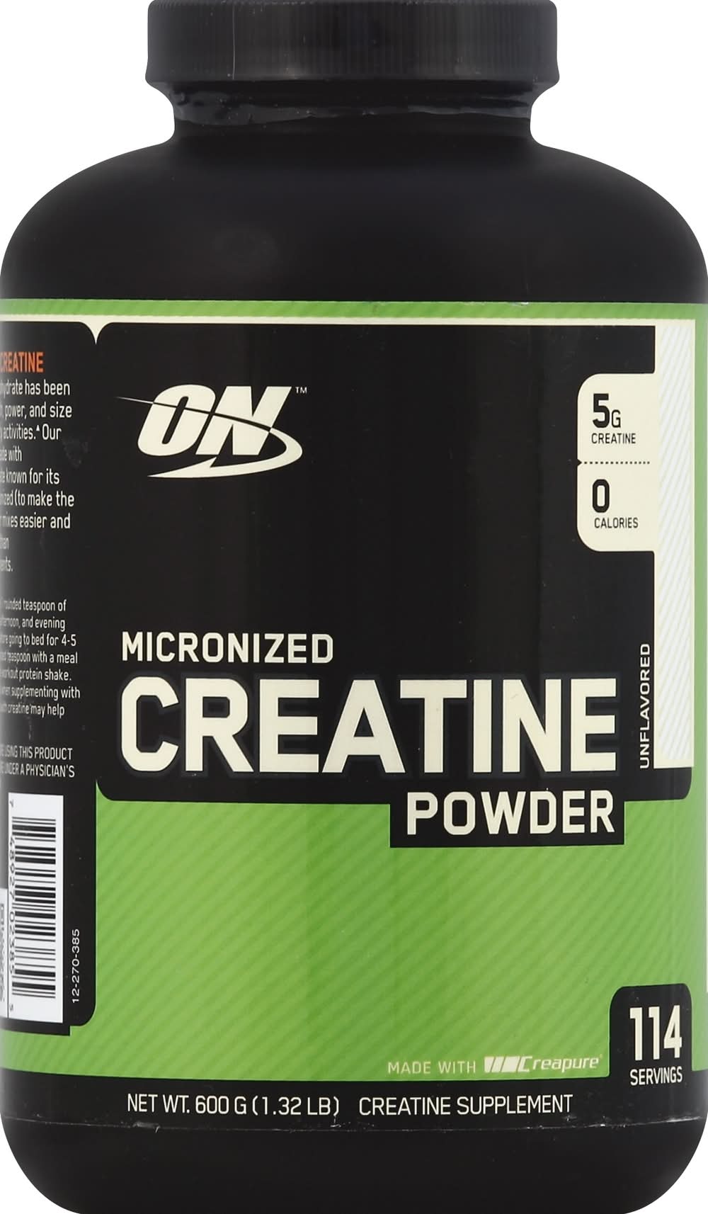 Optimum Nutrition Micronized Creatine Powder (1.32 lbs)