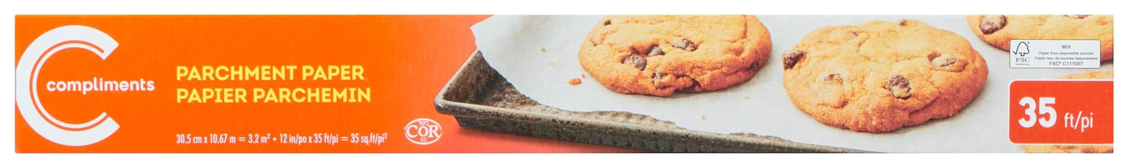 Compliments Parchment Paper