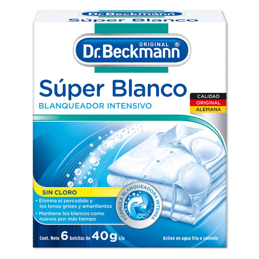 Dr. Beckmann · Blanqueador de ropa (240 g)