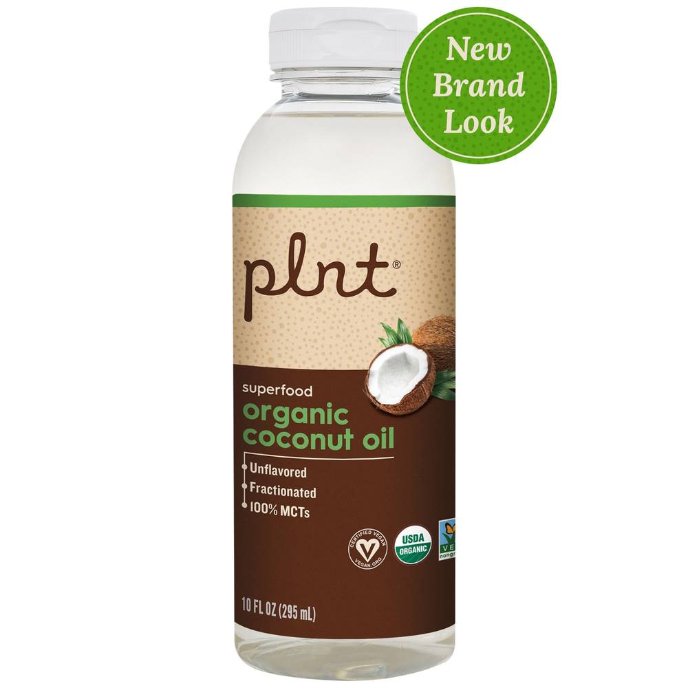 plnt Organic Liquid Coconut Oil (10 fl oz)