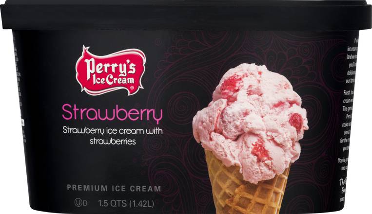 Perry's Ice Cream Premium Strawberry Ice Cream
